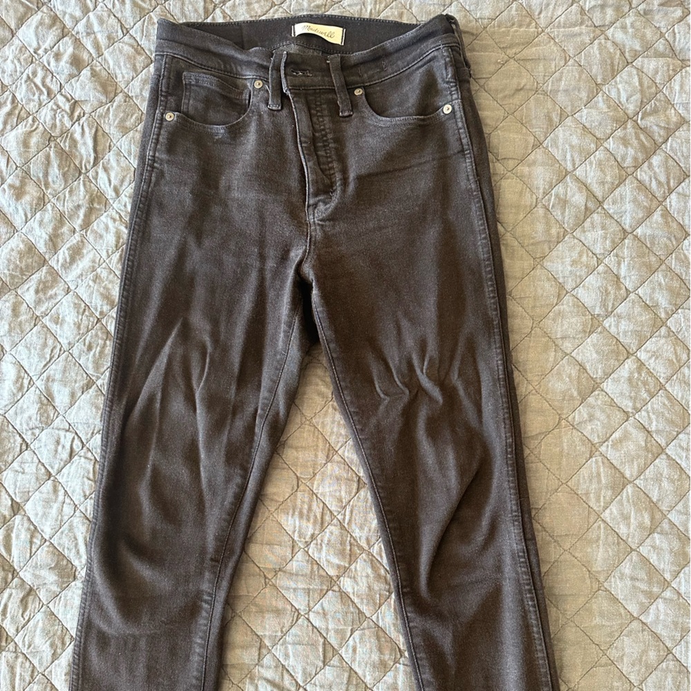 Madewell Charcoal Skinny Jeans for Women